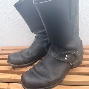 Men’s Frye harness motorcycle boots black size 11